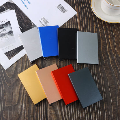 Automatic Ejection RFID Blocking Card Case