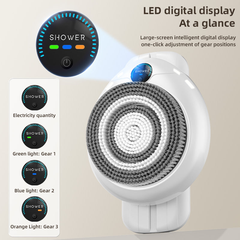 Automatic Electric Back Scrub Bath Brush