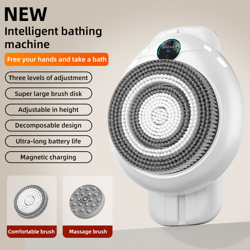 Automatic Electric Back Scrub Bath Brush