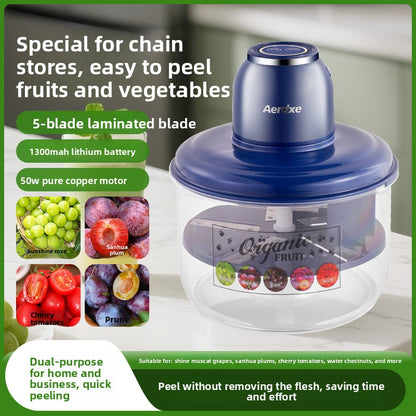 Automatic Electric Grape and Fruit Peeler