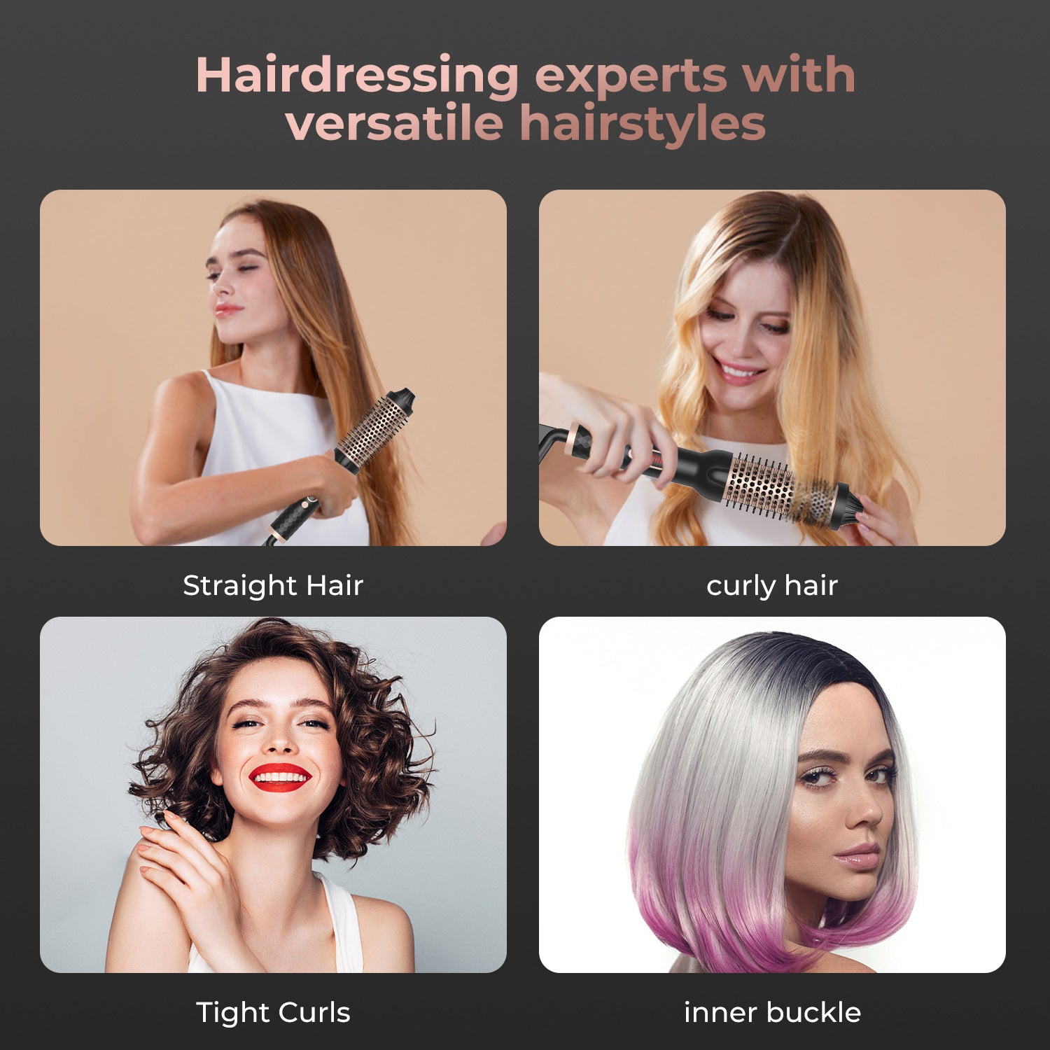 Automatic Electric Heating Comb for Hair Styling