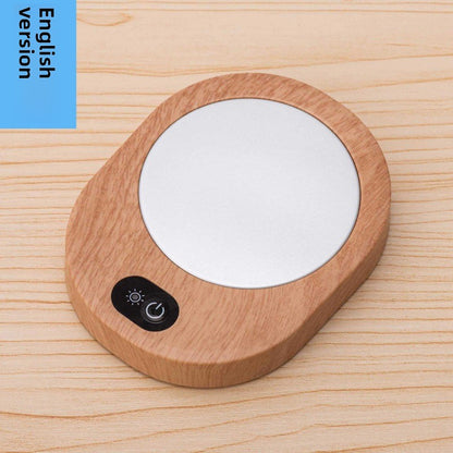 Automatic Electric Mixing Glass Cup with Heating Coaster
