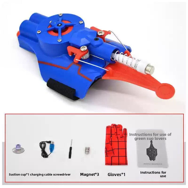 Automatic Electric Spider Web Launcher Toy