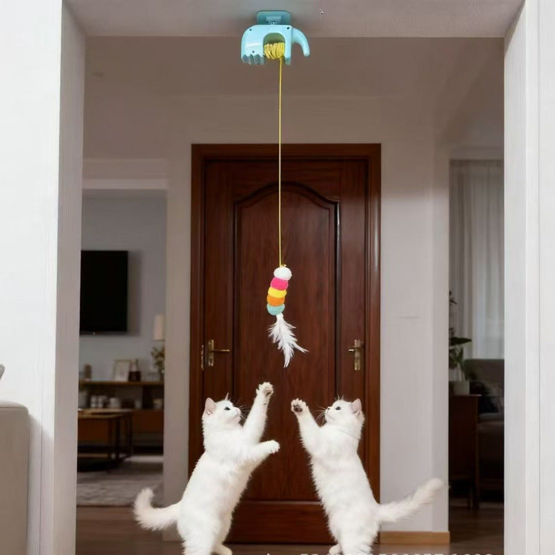 Automatic Electric Swing Cat Teaser Toy