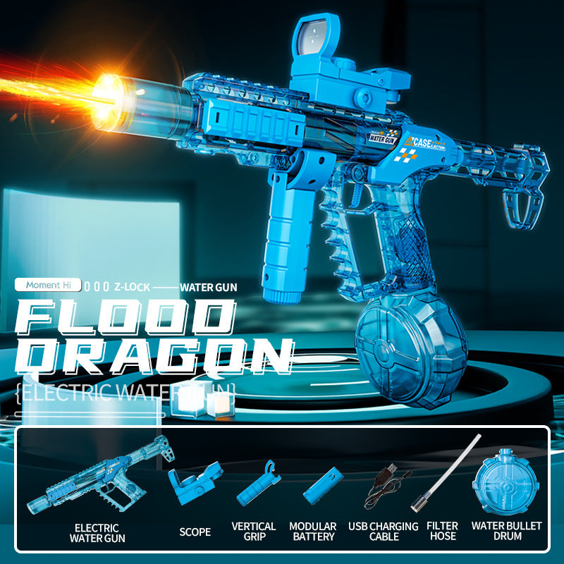 Automatic Electric Water Gun with Lighting