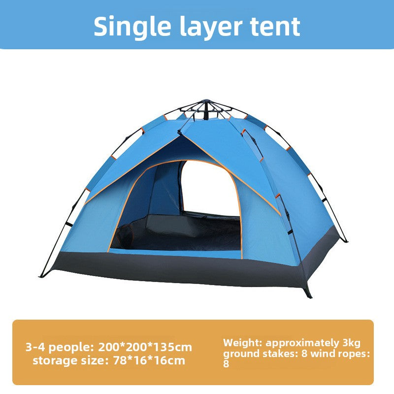 Automatic Foldable Waterproof Camping Tent