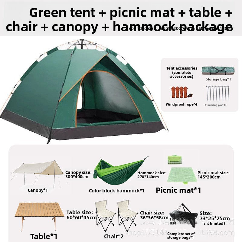 Automatic Foldable Waterproof Camping Tent