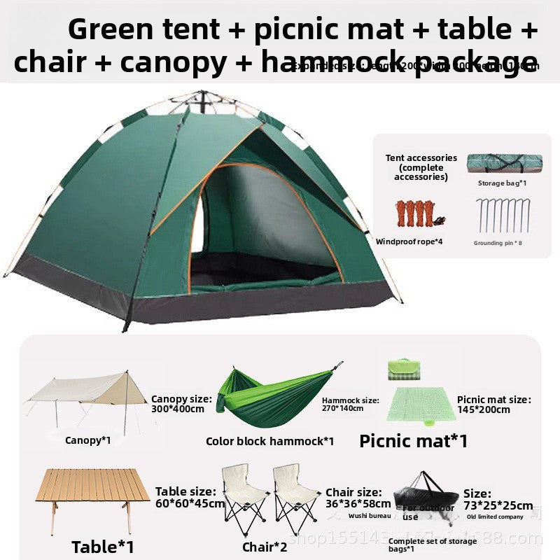 Automatic Foldable Waterproof Camping Tent