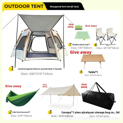 Automatic Foldable Waterproof Camping Tent