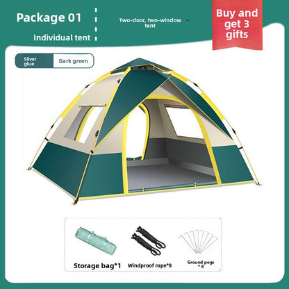 Automatic Folding Camping Tent for 3-4 People
