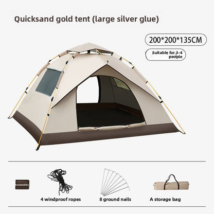 Automatic Folding Camping Tent for 3-4 People