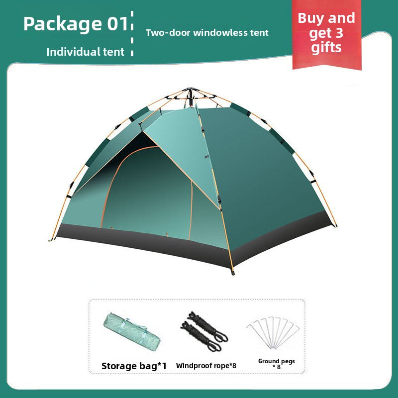 Automatic Folding Camping Tent for 3-4 People