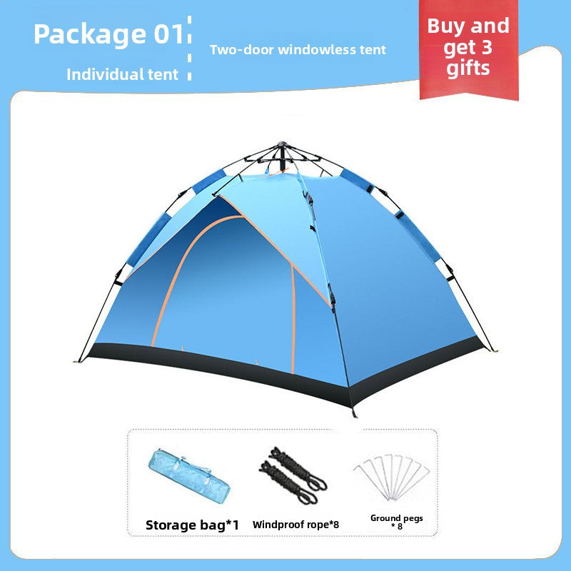 Automatic Folding Camping Tent for 3-4 People