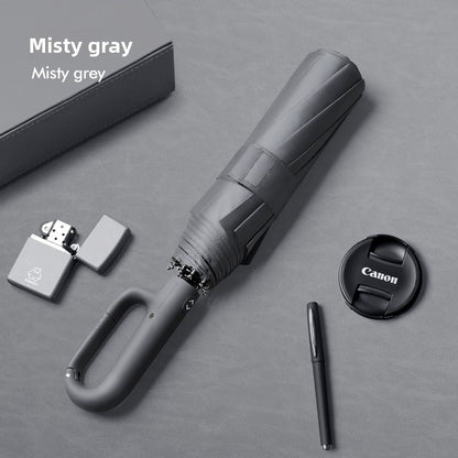 Automatic Folding Umbrella for Sun and Rain Protection