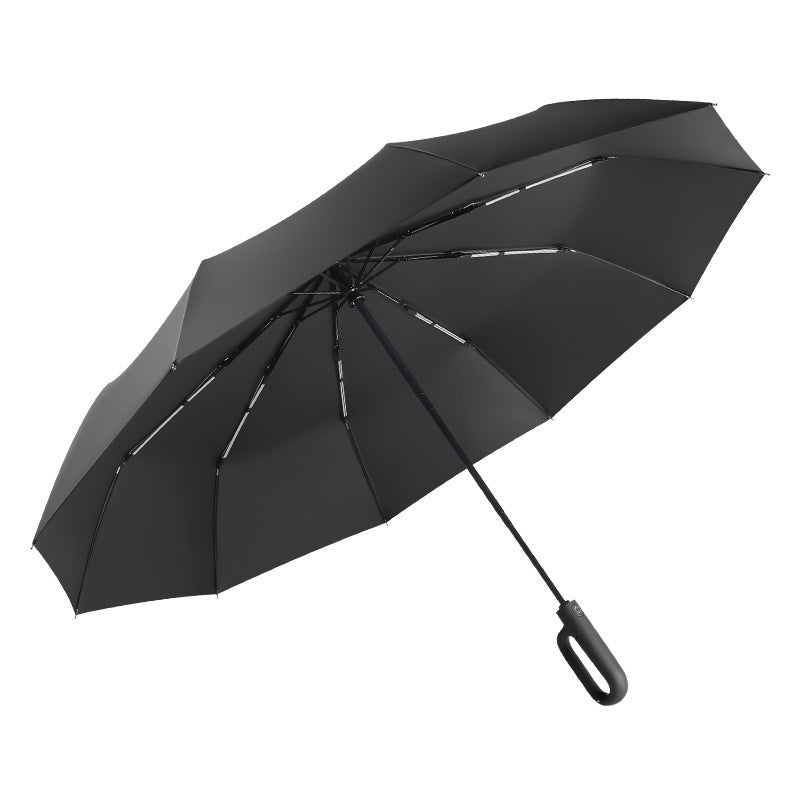 Automatic Folding Umbrella for Sun and Rain Protection