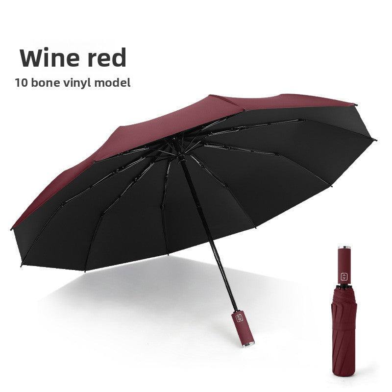 Automatic Folding Umbrella Sun Rain Protection