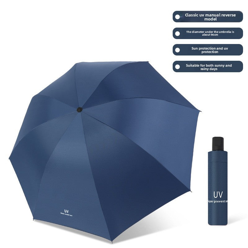 Automatic Folding Umbrella Sun Rain Protection