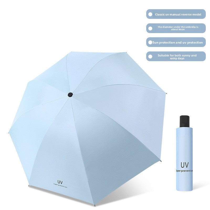 Automatic Folding Umbrella Sun Rain Protection