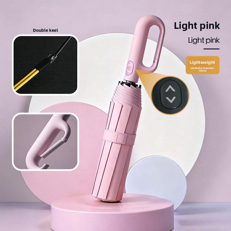 Automatic Folding Umbrella with Sun Protection