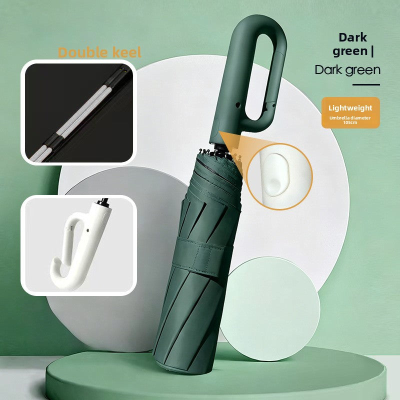 Automatic Folding Umbrella with Sun Protection