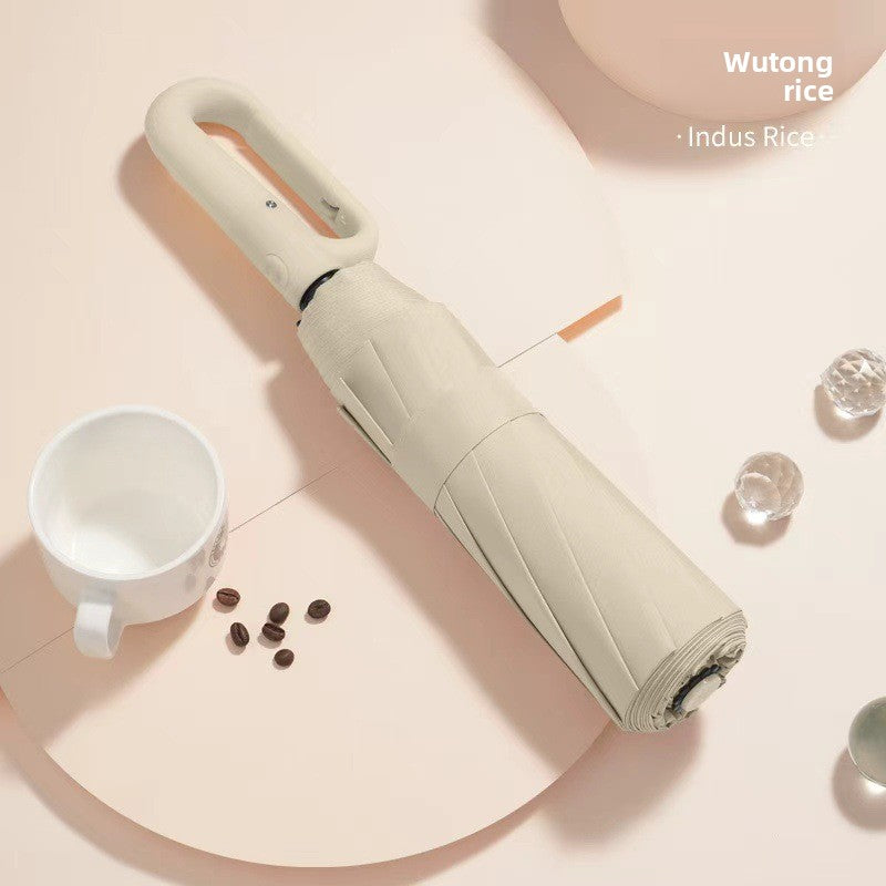 Automatic Folding Umbrella with Sun Protection