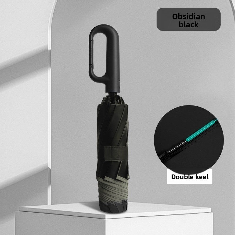 Automatic Folding Umbrella with Sun Protection