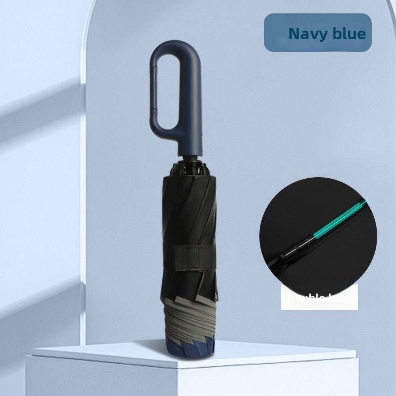 Automatic Folding Umbrella with Sun Protection