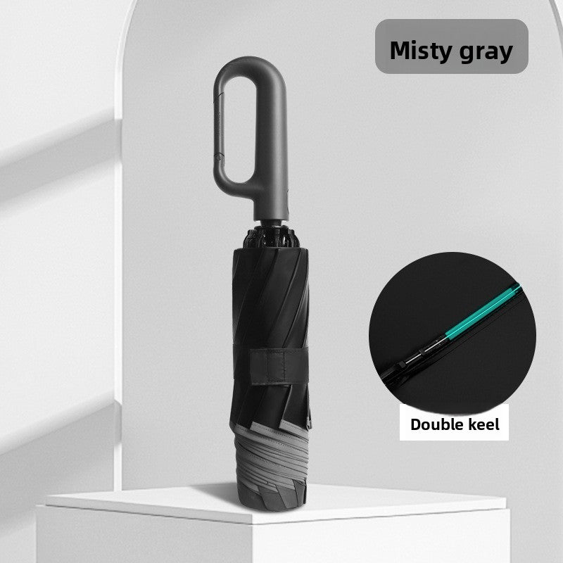 Automatic Folding Umbrella with Sun Protection