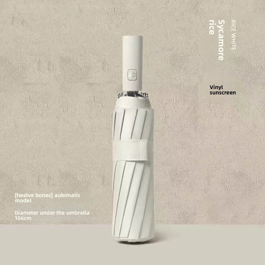 Automatic Folding Umbrella with UV Protection