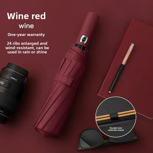 Automatic Folding Umbrella with UV Protection