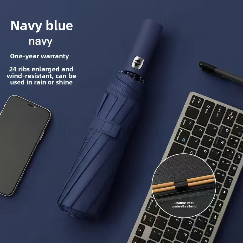 Automatic Folding Umbrella with UV Protection
