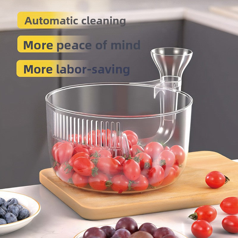 Automatic Fruit Washing Basket