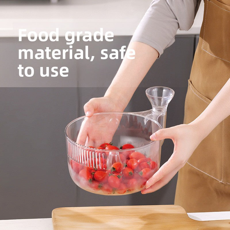 Automatic Fruit Washing Basket