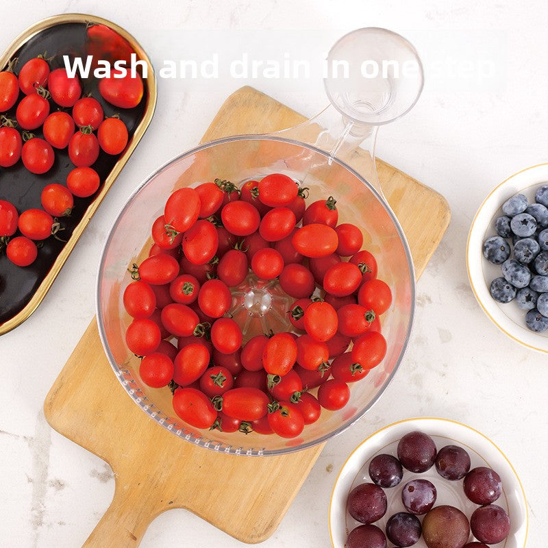 Automatic Fruit Washing Basket