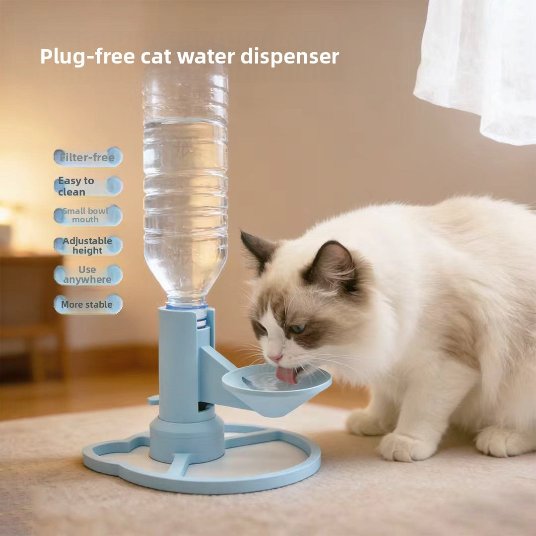Automatic Gravity Pet Water Dispenser Bowl