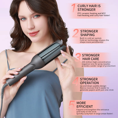 Automatic Hair Curler with Negative Ion