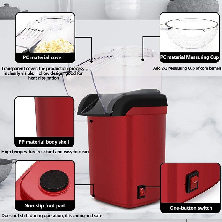 Automatic Hot Air Popcorn Maker