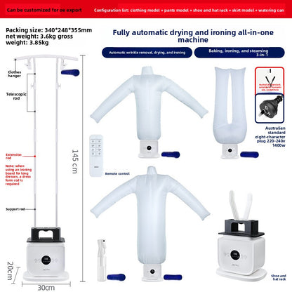 Automatic Humanoid Garment Steamer and Dryer