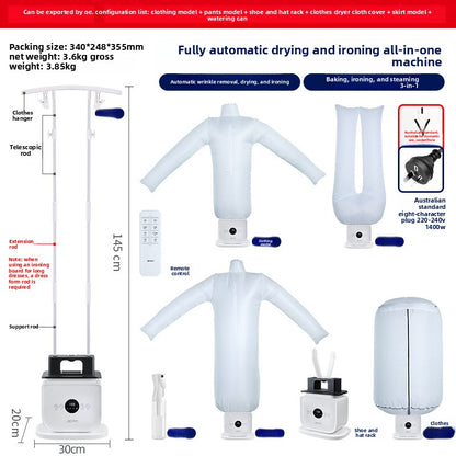 Automatic Humanoid Garment Steamer and Dryer
