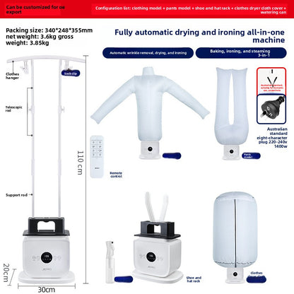 Automatic Humanoid Garment Steamer and Dryer