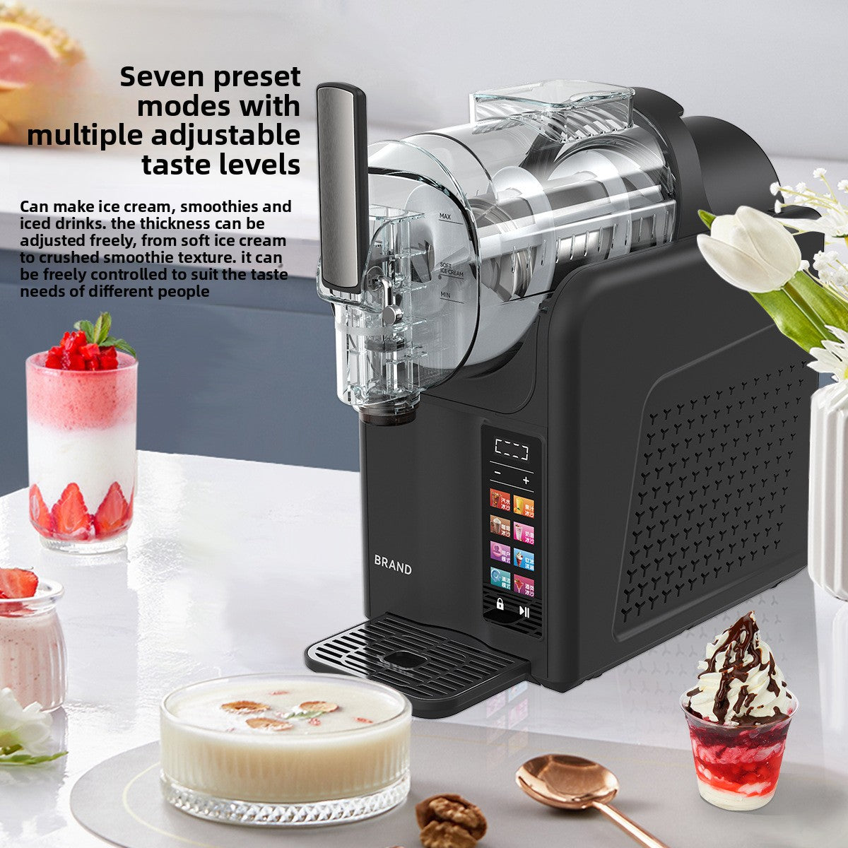 Automatic Ice Cream and Smoothie Maker