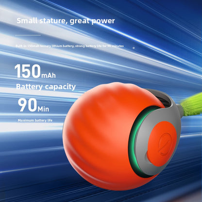 Automatic Interactive Cat Toy Ball with Feather