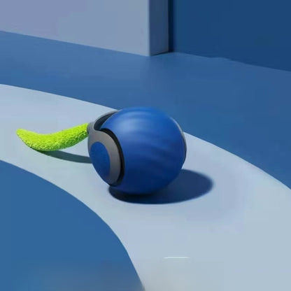 Automatic Interactive Cat Toy Ball with Feather