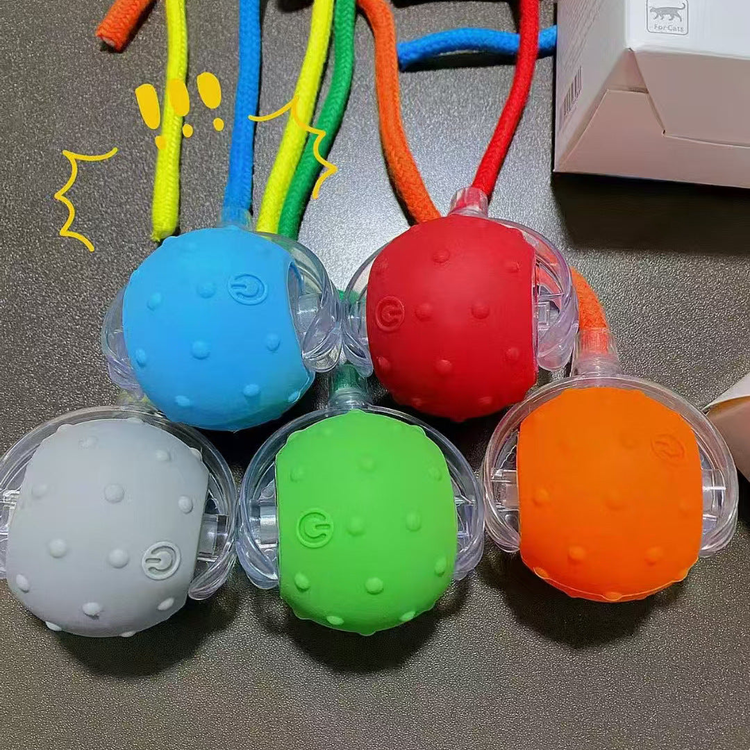 Automatic Interactive Cat Toy Ball with Sound