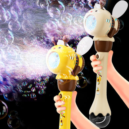 Automatic LED Bubble Blower Toy