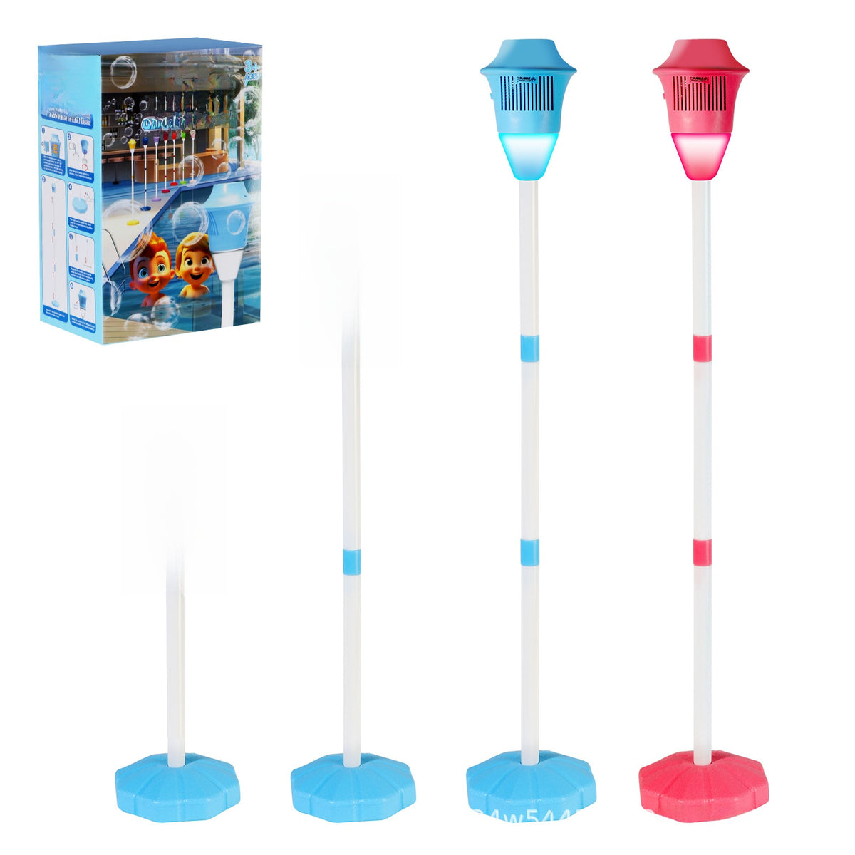 Automatic LED Bubble Blowing Machine for Outdoor Garden