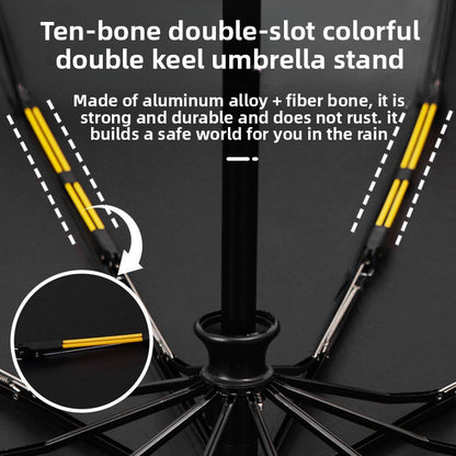 Automatic LED Illumination Windproof Umbrella