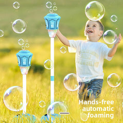 Blue Streetlight Bubble Machine Li-ion