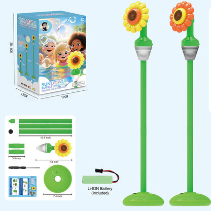 Automatic LED Music Bubble Machine