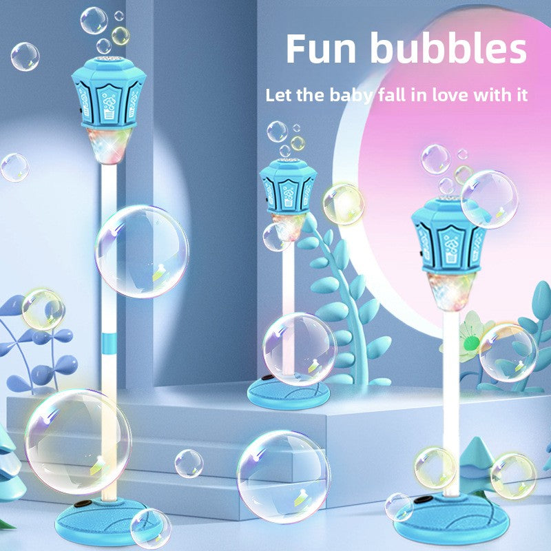 Automatic LED Music Bubble Machine